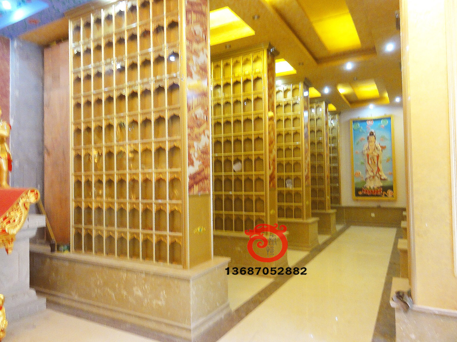 萬(wàn)佛殿裝修實(shí)景圖（13）